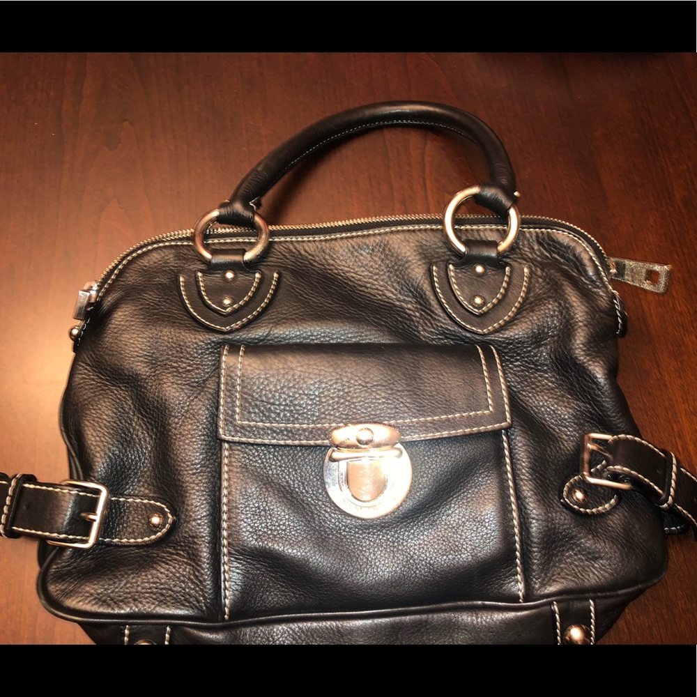 VGUC! 2nd owner! Marc Jacobs leather shoulder bag!